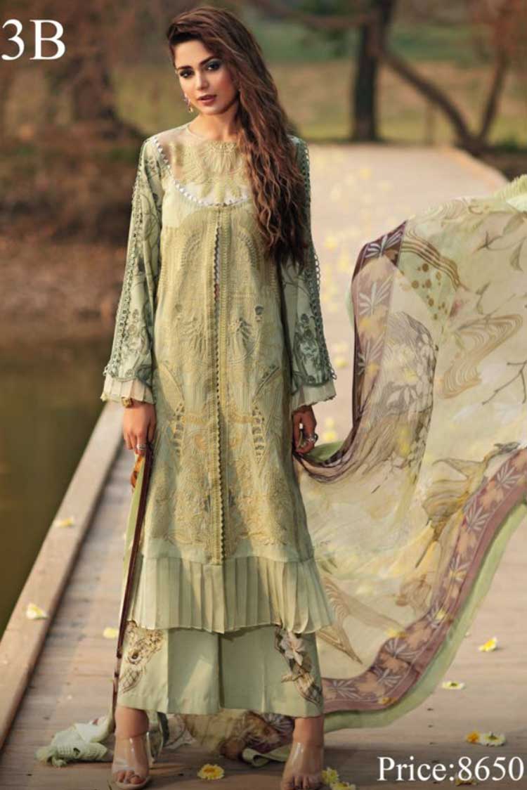 Picture of Shiza Hassan - 3B Relish Luxury Lawn Collection - Available at Raja Sahib