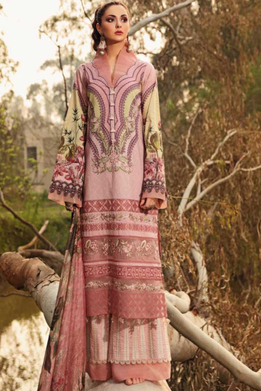 Picture of Shiza Hassan - 6B Spring Aura Luxury Lawn Collection - Available at Raja Sahib