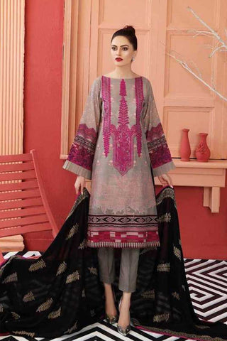 CKD 05 Fairy Meadows Embroidered Khaddar Collection