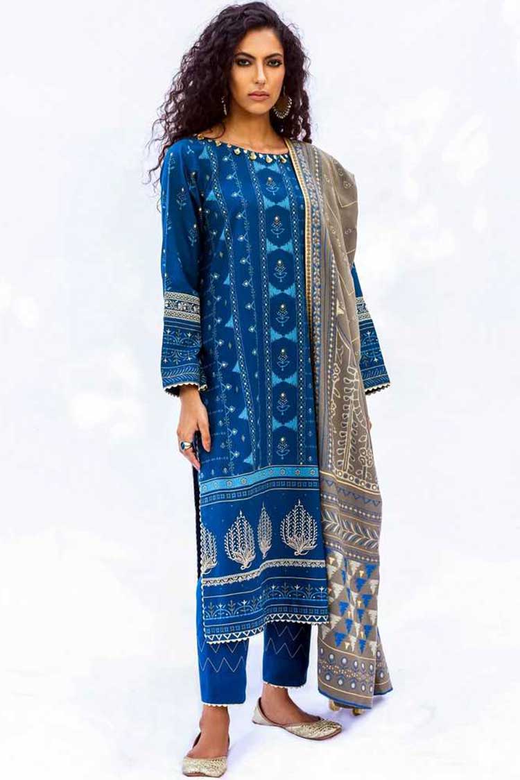 Picture of Lakhany - DEC 2092 A Dareechay Embroidered Collection - Available at Raja Sahib