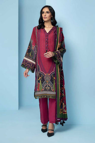 D 05 Zarsa Iris Embroidered Khaddar Collection