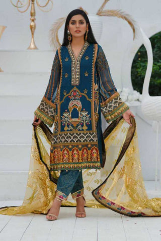 S 05 Sassi Mah e Meer Embroidered Collection