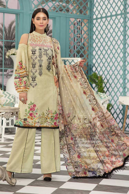 Picture of Shaista - A 63 Ashley Digital Embroidered Karandi Collection - Available at Raja Sahib