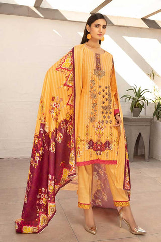 Design 576 Ulfat Embroidered Khaddar Collection