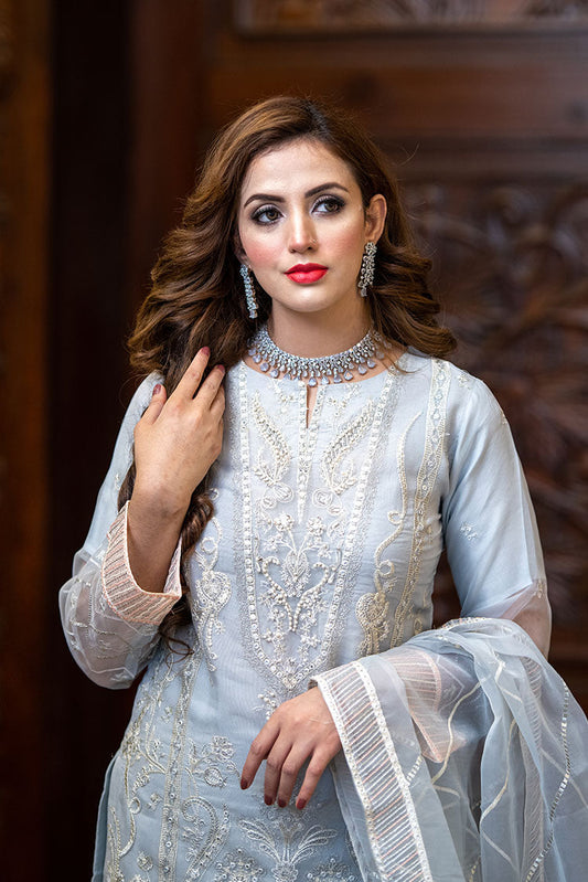 Picture of Maryam Malik - Eleganza Luxury Pret - Wave - Available at Raja Sahib