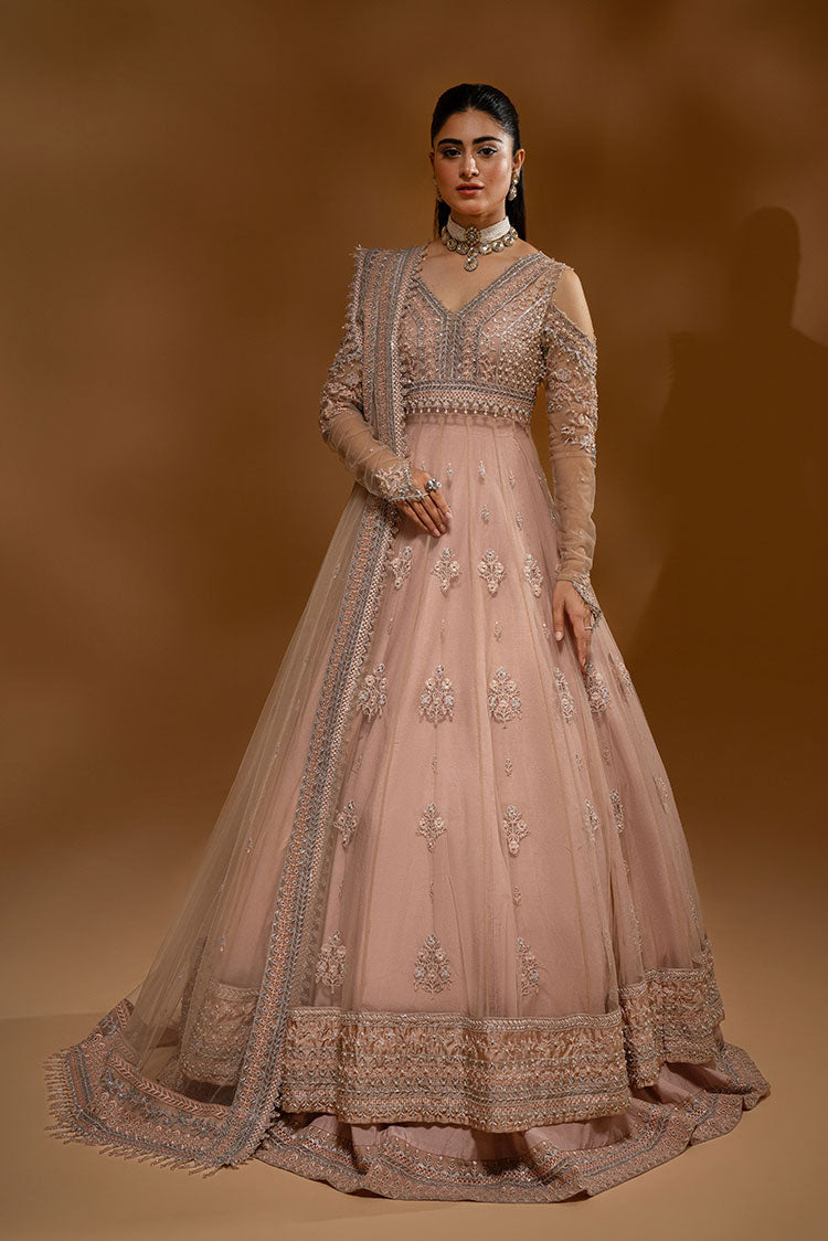 Picture of Hemstitch - Unstitched Wedding Collection - Rose - Available at Raja Sahib