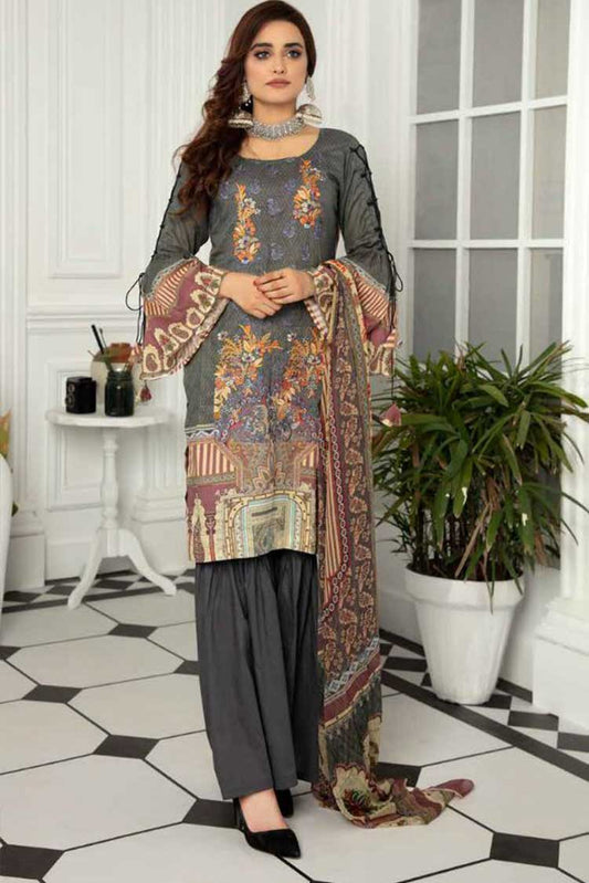 Picture of Shaista - Design 110 Aimal Digital Printed Embroidered Lawn Collection - Available at Raja Sahib