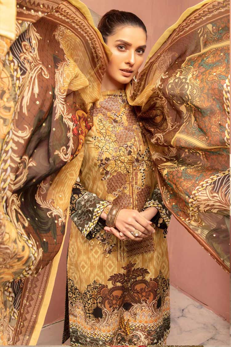 Picture of Shaista - Design 29 Haniya Digital Embroidered Lawn Collection - Available at Raja Sahib