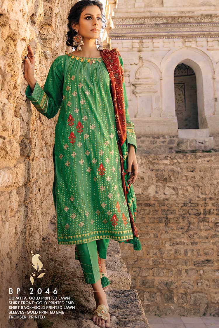 Picture of Lakhany - BP 2046 Spring Summer Lawn Collection Vol 01 - Available at Raja Sahib