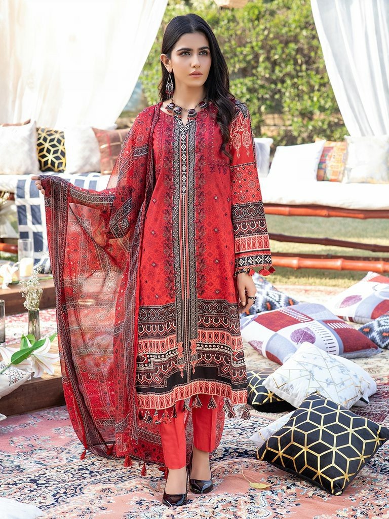 Picture of Salitex - 3 PC Embroidered Lawn 700A Zure Summer Collection - Available at Raja Sahib