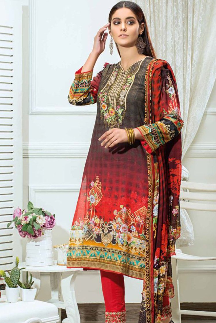 Digital Embroidered Smarttle Lawn Collection 2021