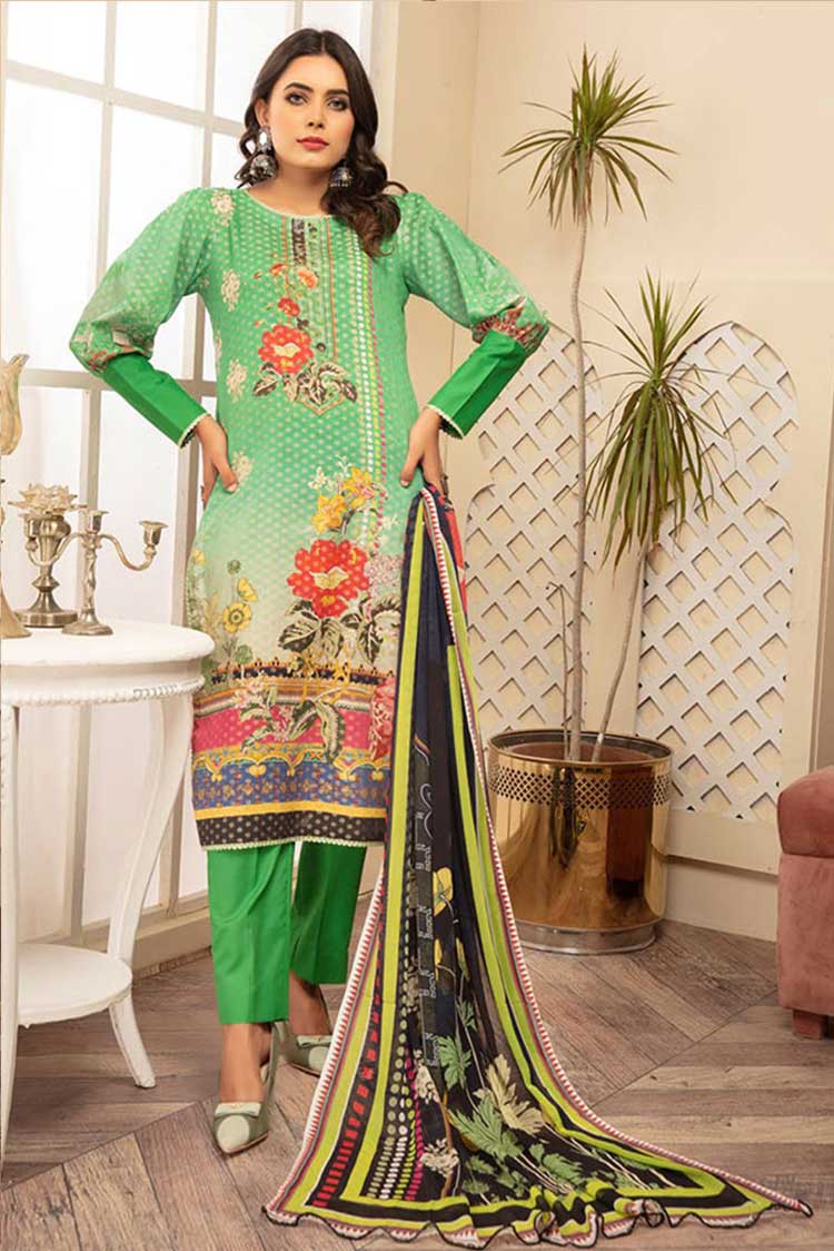 Picture of Shaista - Design 346 Printed Lawn Brosha Collection - Available at Raja Sahib