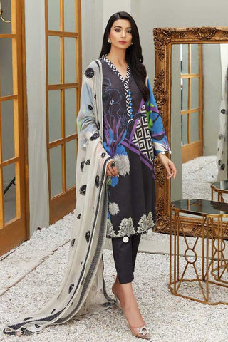 COR 21 Orange Embroidered Lawn Collection Vol 2 Beyond Casuals