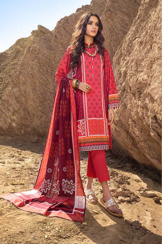 3 PC Printed Lawn Suit CL1115 Roselene Printed Lawn Collection
