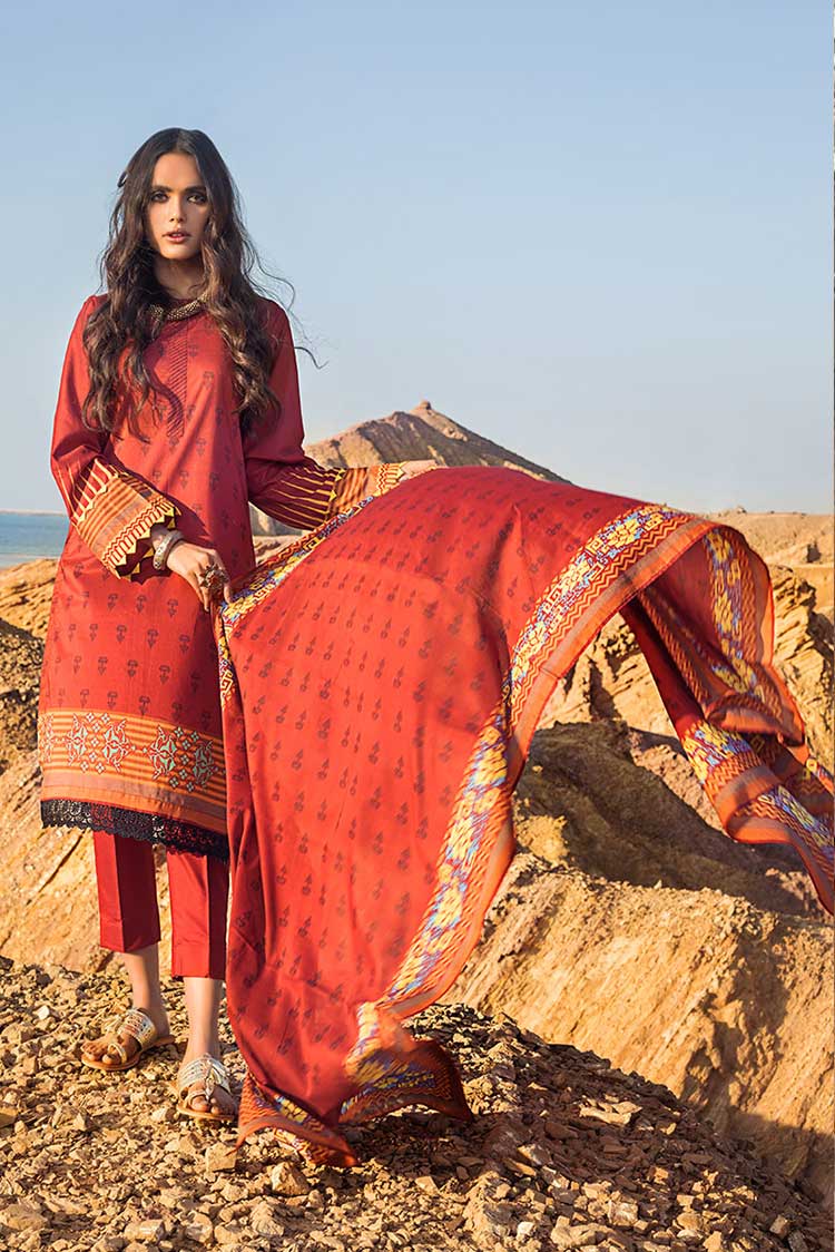 Picture of Gul Ahmed - 3 PC Printed Lawn Suit CL1125 Roselene Printed Lawn Collection - Available at Raja Sahib