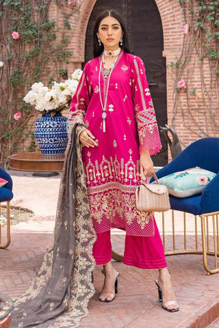 3 PC Embroidered Lawn Suit FE 12036 Eid Ul Azha Festive Issue Collection