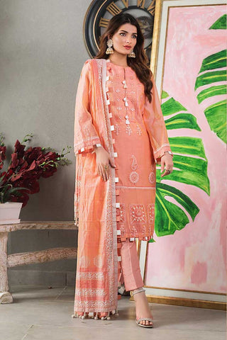 3PC Embroidered Lawn Suit FE 12218 Mumtaz Festive Luxury Collection