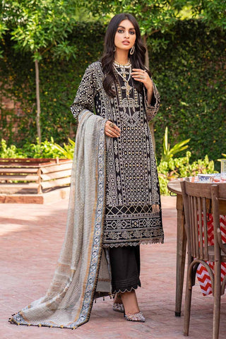 3 PC Embroidered Lawn Suit FE 12250 Eid Ul Azha Festive Issue Collection