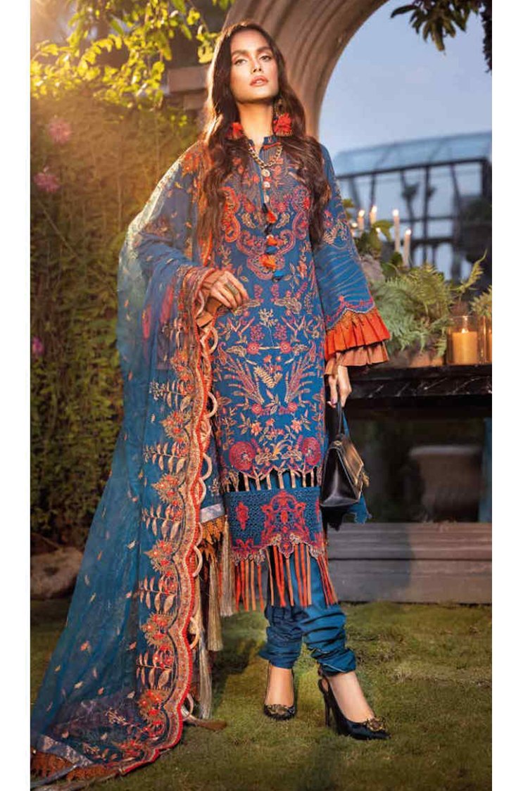 Picture of Gul Ahmed - 3 PC Luxury Embroidered Swiss Voile LSV58 Premium Lawn Summer Collection - Available at Raja Sahib