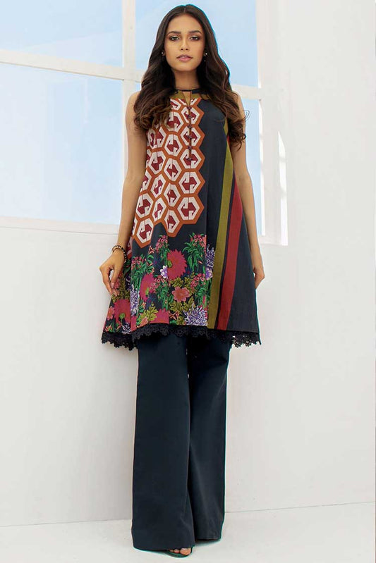 Picture of Al Karam - 2 PC Printed Lawn Suit SS0021B Spring Summer Lawn Collection Vol 2 - Available at Raja Sahib