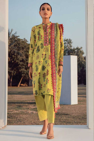 3 PC Printed Lawn Suit SS022B Spring Summer Lawn Collection Vol 1
