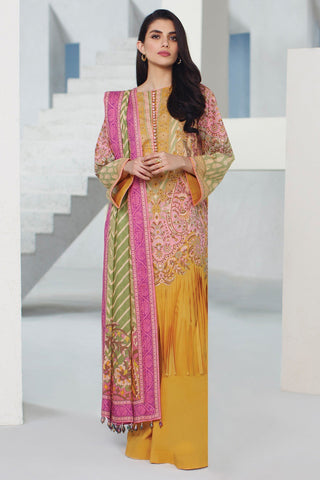 3 PC  SS08B Spring Summer Lawn Collection
