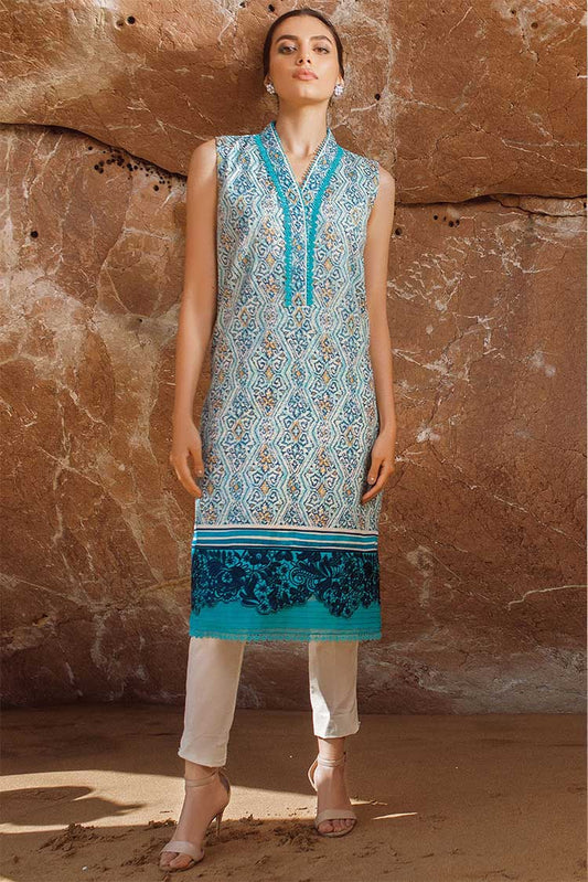 Picture of Al Karam - 2 PC Embroidered Lawn Suit SS181A Spring Summer Lawn Collection Vol 2 - Available at Raja Sahib