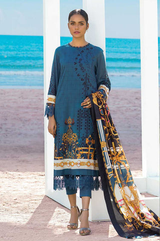 3 PC Digital Printed Lawn Suit SS19B Spring Summer Lawn Collection Vol 1