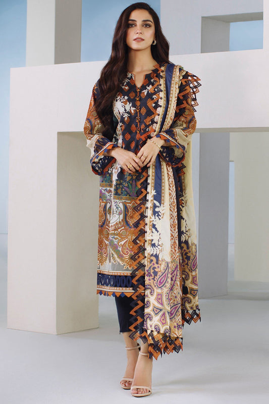 Picture of Al Karam - 3 PC  SS20B Spring Summer Lawn Collection - Available at Raja Sahib