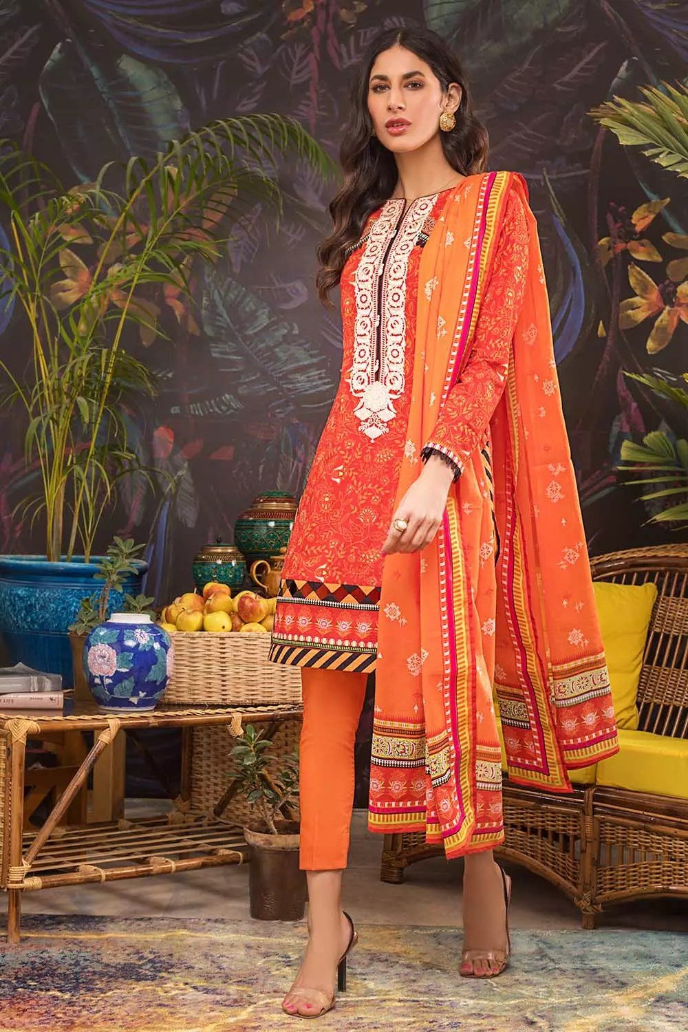 Picture of Gul Ahmed - 2 PC Printed Lawn TL330 Summer Basic Collection - Available at Raja Sahib