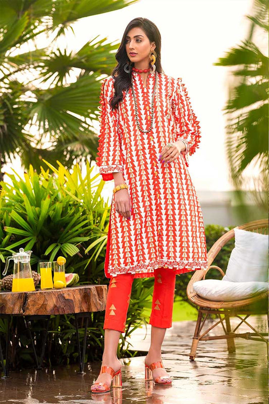 Picture of Gul Ahmed - 2 PC Gold Lacquer Printed Lawn Suit TL 357 B Yolo Digital Printed Lawn Collection - Available at Raja Sahib