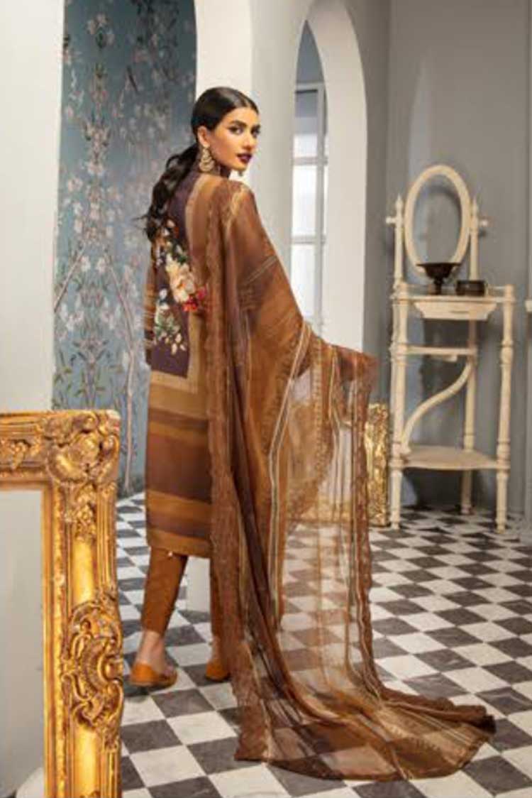 Picture of Riaz Arts - Design 04 Mahees Embroidered Viscose Collection - Available at Raja Sahib