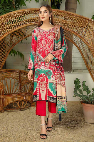 SS 05 Silver Embroidered Chunari Linen Collection Vol 2