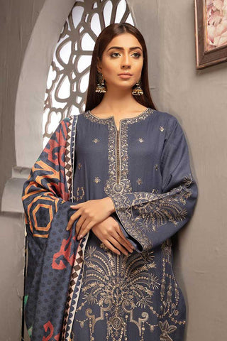JH 511 Mushq Digital Embroidered Winter Collection