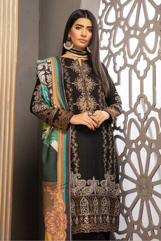JH 513 Mushq Digital Embroidered Winter Collection