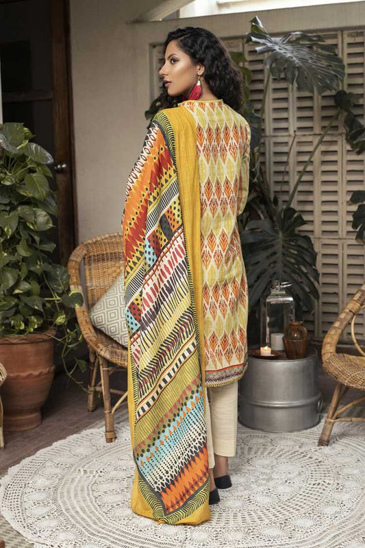 Picture of Lakhany - KPW 502 Komal Printed Winter Khaddar Collection - Available at Raja Sahib