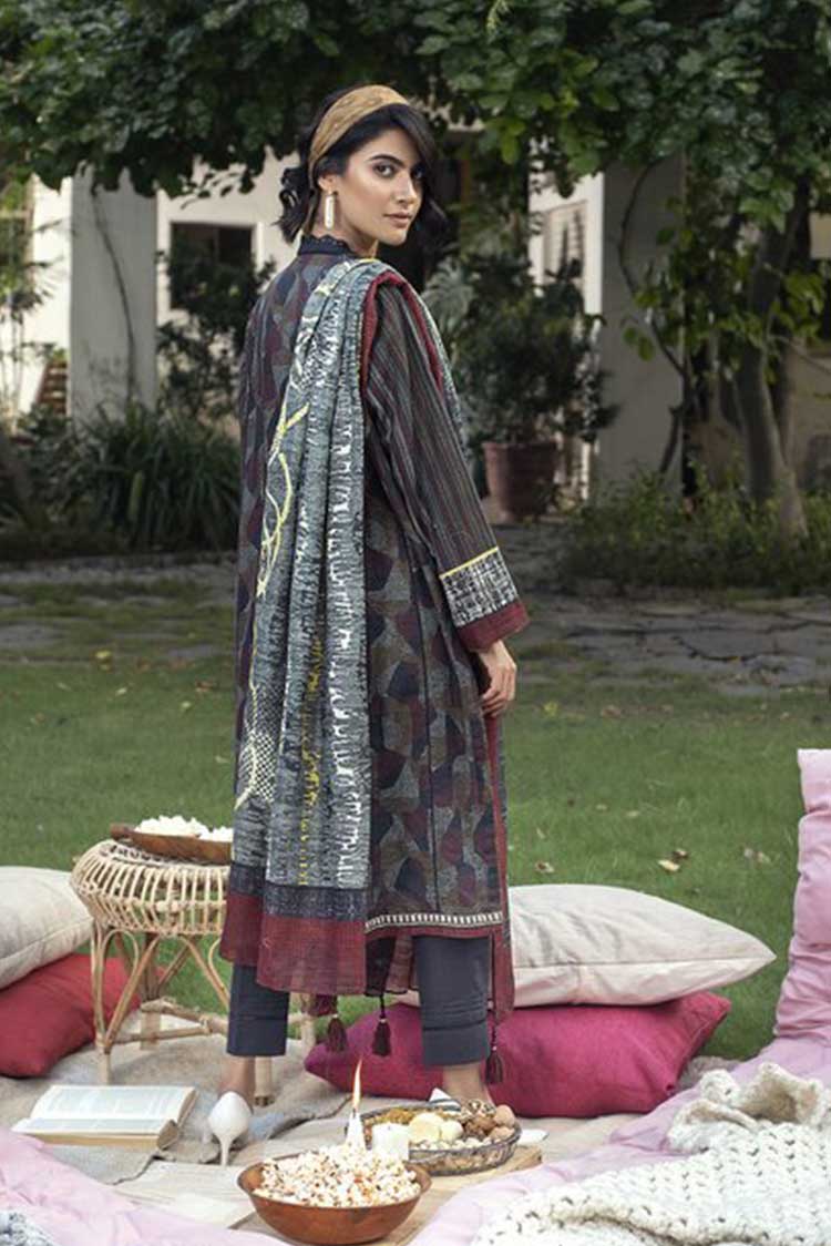 Picture of Lakhany - KPW 509 Komal Printed Winter Khaddar Collection - Available at Raja Sahib