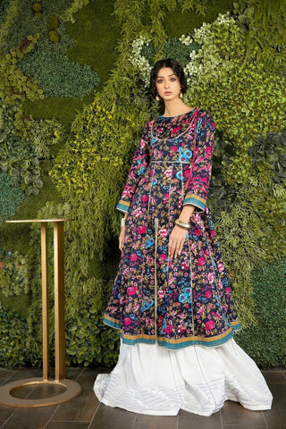 1 PC 507B Spring Summer Rahat Lawn Collection