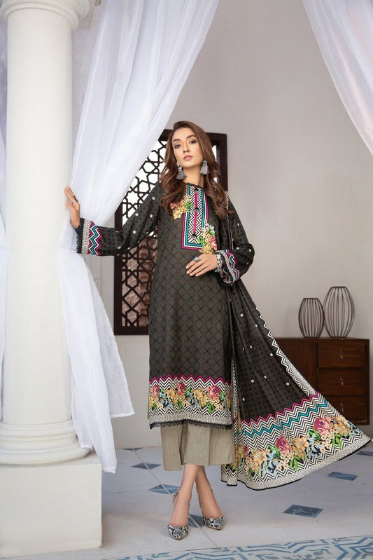 Picture of Ittehad - 3 PC 713B Spring Summer Rahat Lawn Collection - Available at Raja Sahib