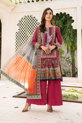 Design 10A Abrish Embroidered Eid Lawn Collection