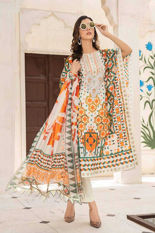 Design 9A Abrish Embroidered Eid Lawn Collection
