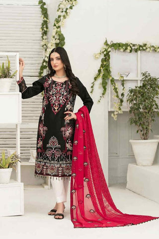 3 PC Idyllic Dreams 4 Embroidered Fancy Lawn Collection