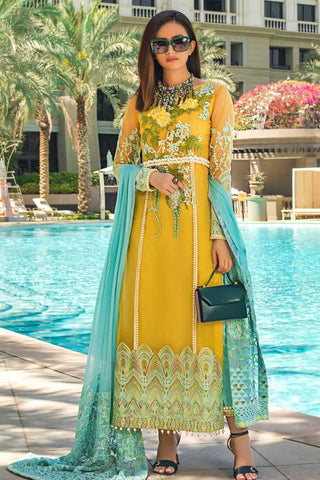Design 8A Mahiymaan Luxury Embroidered Lawn Collection