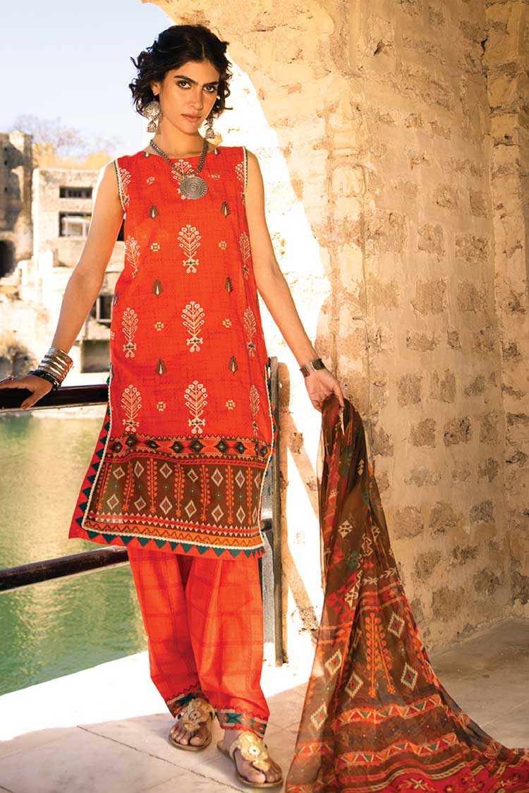 Picture of Lakhany - SG 2102 Spring Summer Lawn Collection Vol 01 - Available at Raja Sahib