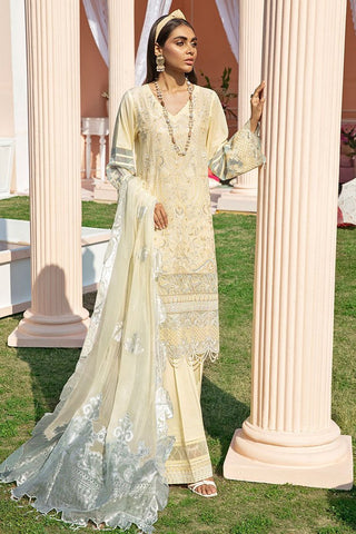 3 PC Day Lilly D-7 Luxury Lawn Exclusive Collection