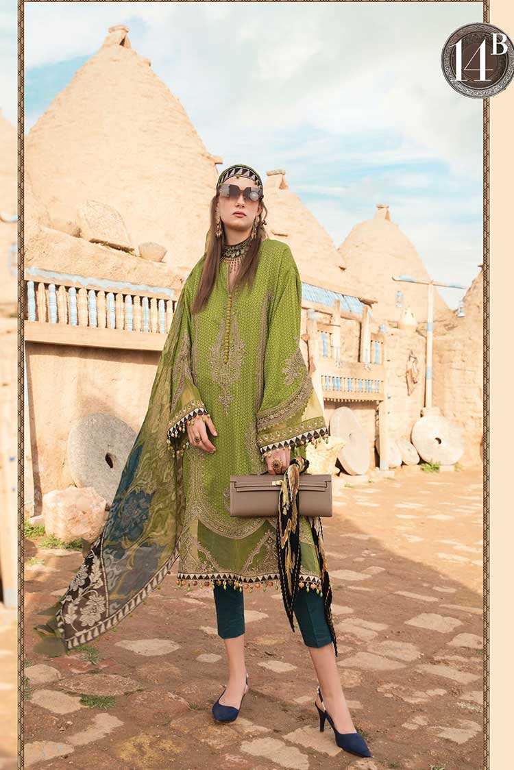 Picture of Maria B - Design 14B Spring Summer Lawn Collection - Available at Raja Sahib