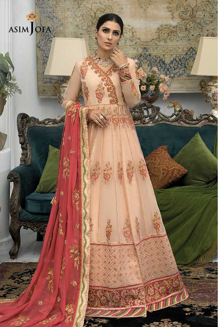 Picture of Asim Jofa AJMC 05 Mahsa Festive Chiffon Collection - Available at Raja Sahib