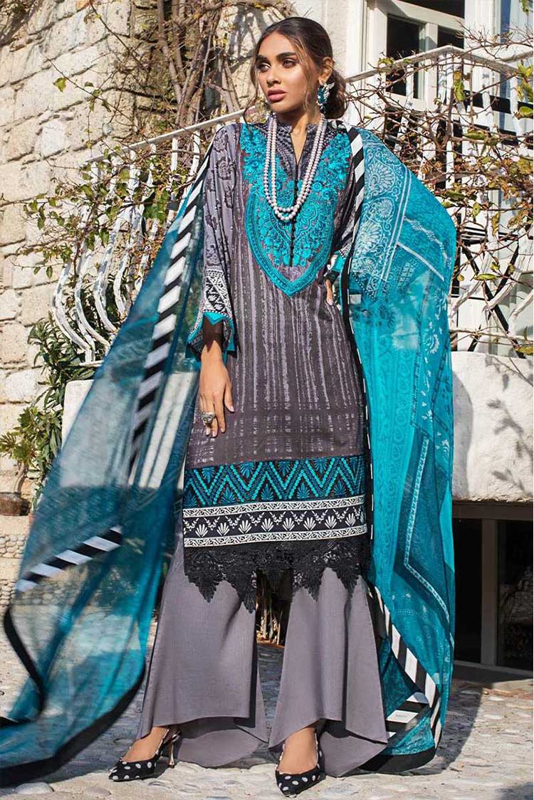 Picture of Zainab Chottani - 7A STUNNER NUMBER A Tahra Lawn Collection - Available at Raja Sahib