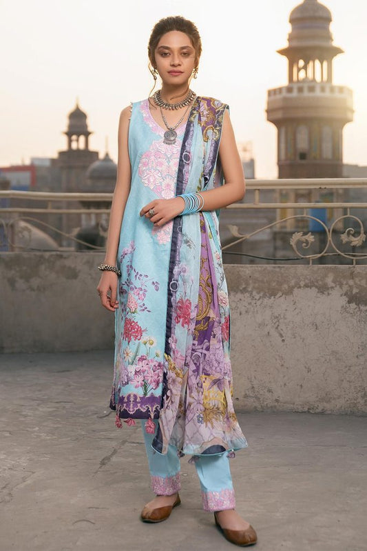 Picture of Rungrez - MSK 11 Mishkal Spring Summer Collection - Available at Raja Sahib