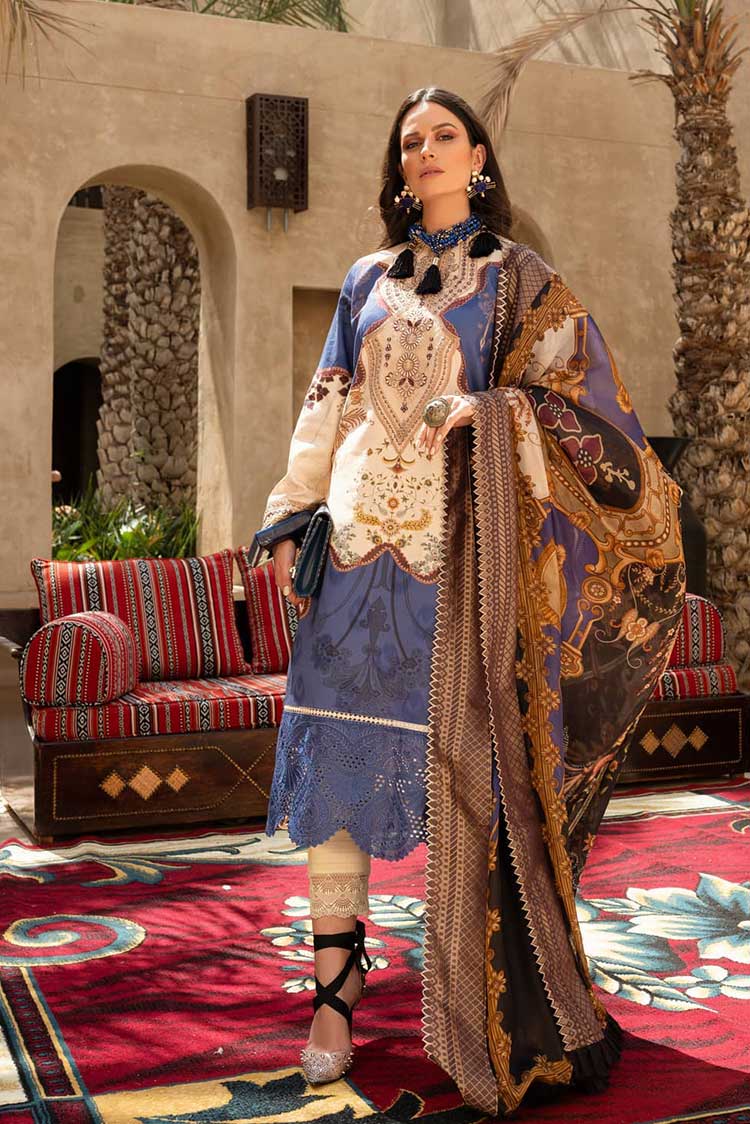 Picture of Shiza Hassan - 06A Maya Luxury Lawn Collection - Available at Raja Sahib